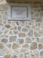 Tafel im Weingut Zenta