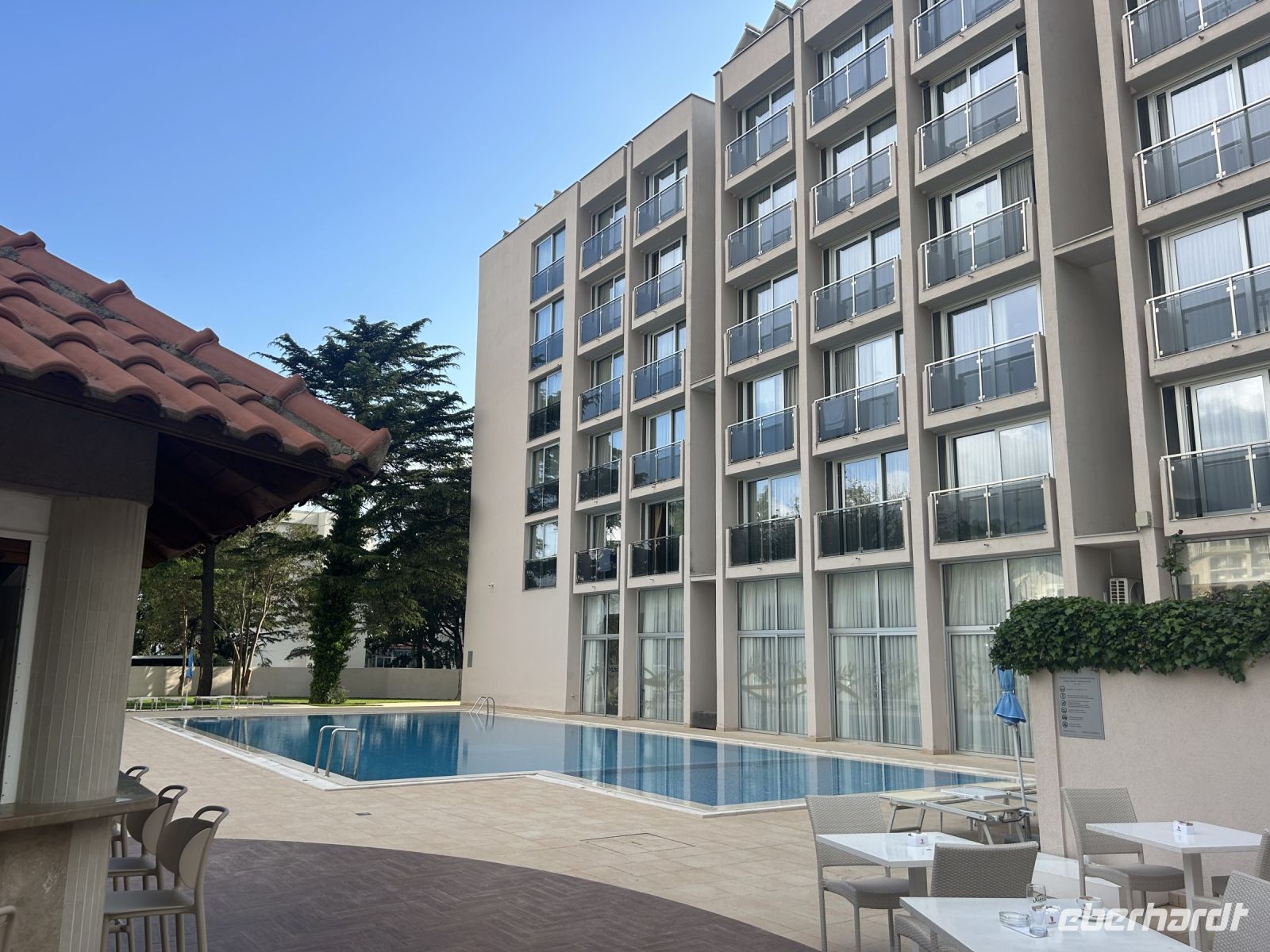 Das Hotel Tara gefällt uns sehr gut 