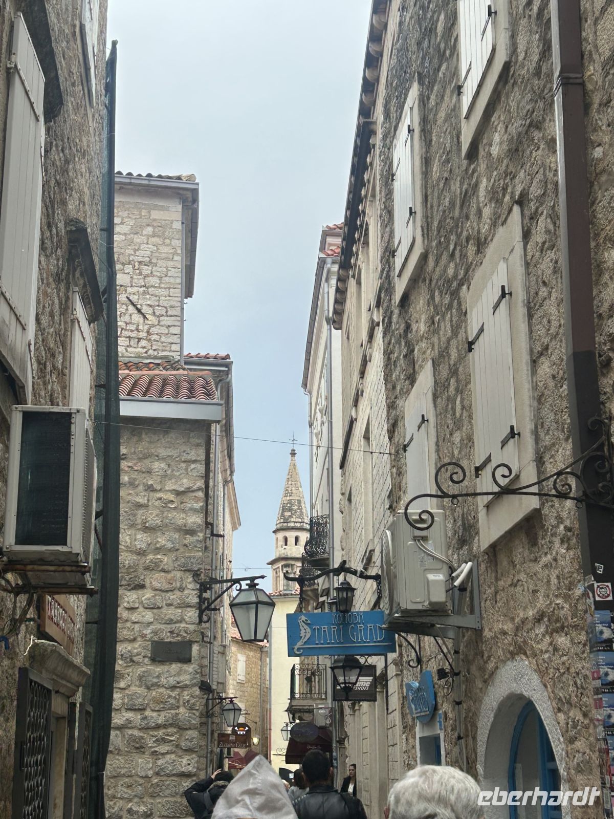 Die Gassen von Budva