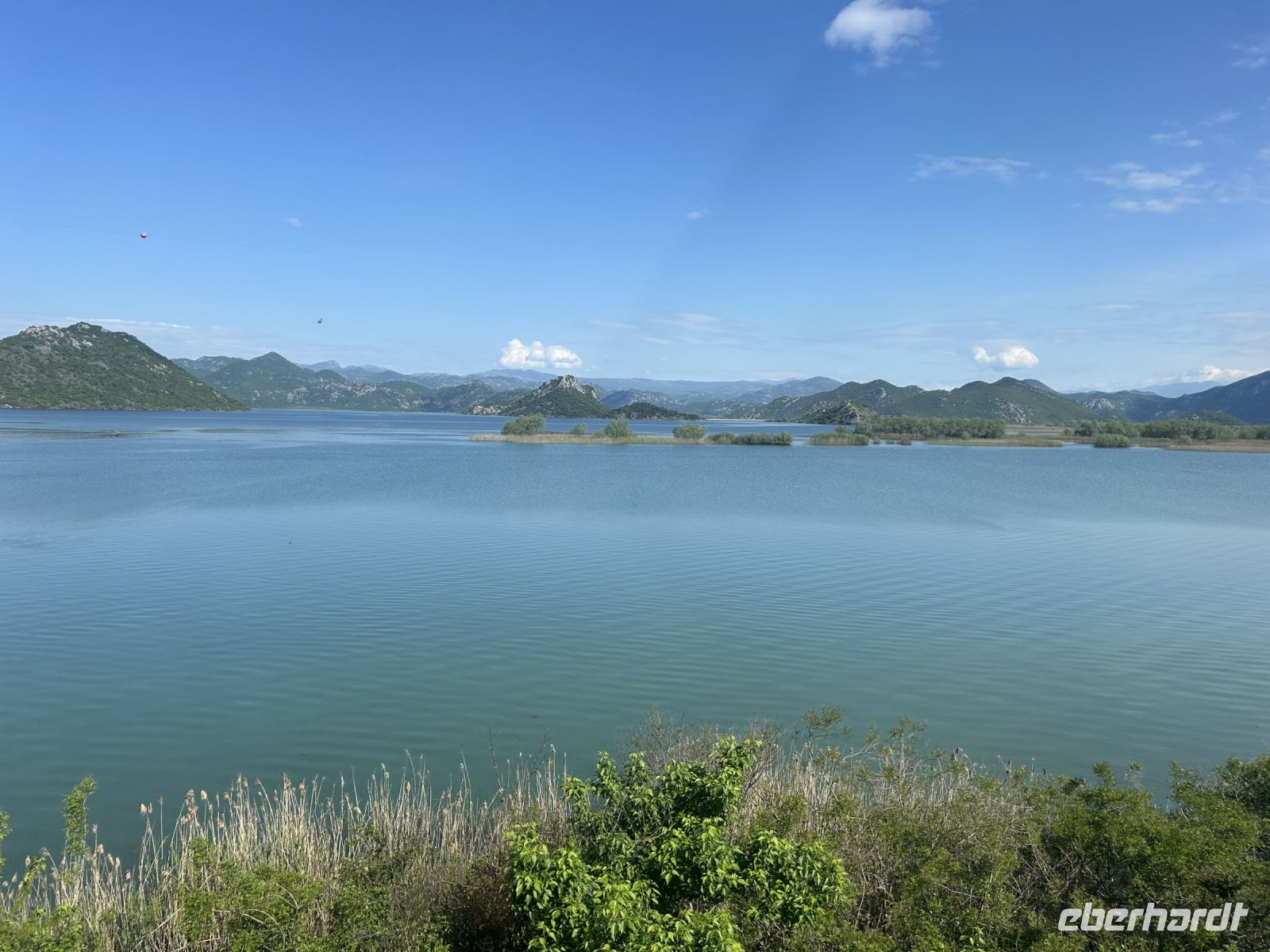 Es geht vorbei am Skutariesee