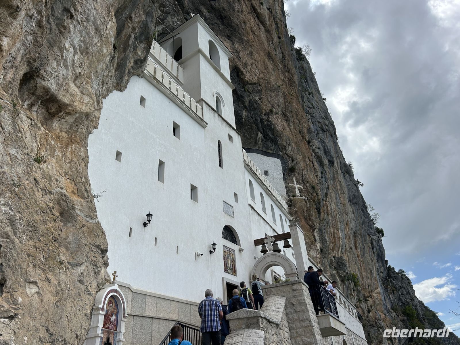 Wurde regelrecht in den Fels gehauen 