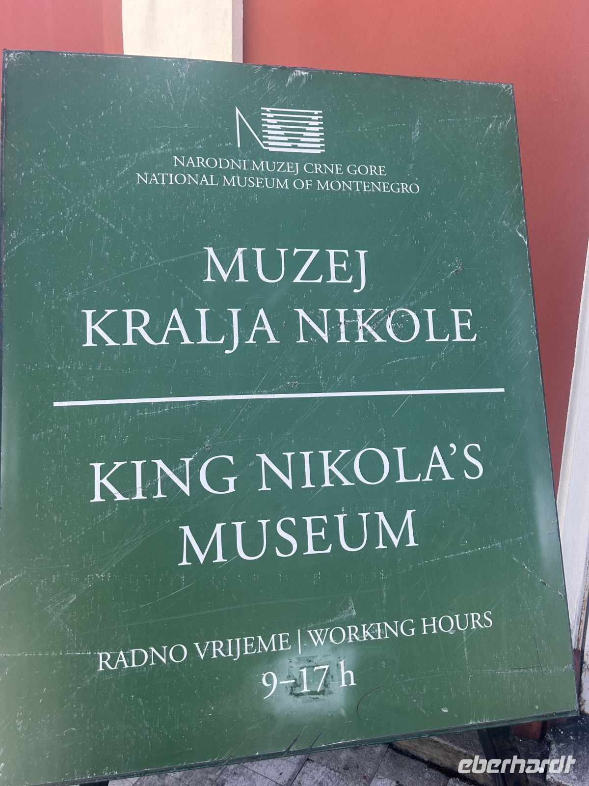 Cetinje mit dem Königspalast 