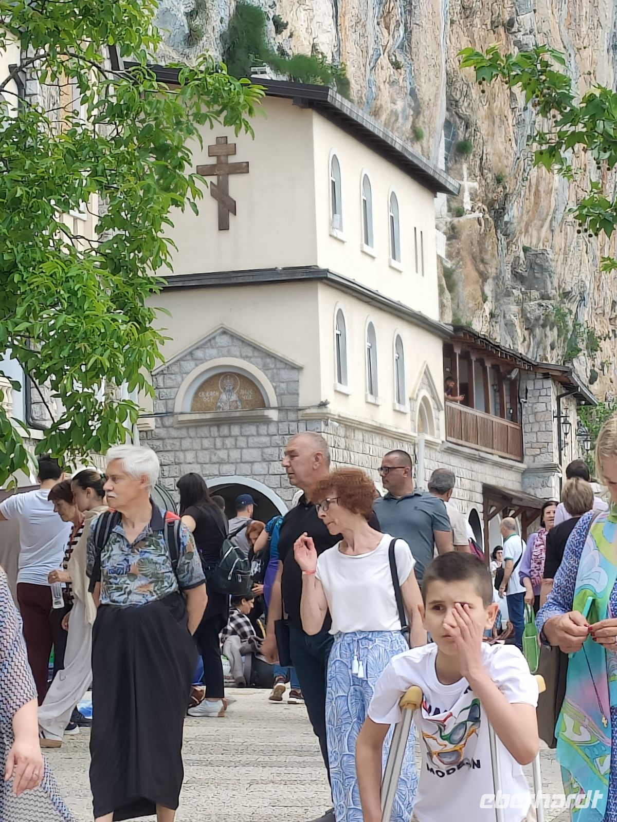 Viele Pilger - alle Nationen und alle Religionen &ndash; &copy;  (Eberhardt TRAVEL)
