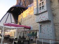 Fast alles ist möglich - Klettern an Bord!