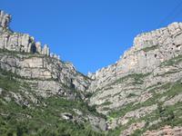 Fahrt Richtung Montserrat