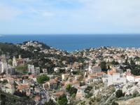 Blick auf Marseilles von der hoch gelegenen Kathedrale