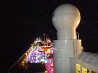 Abends auf dem Schiff