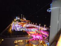 Abends auf dem Schiff