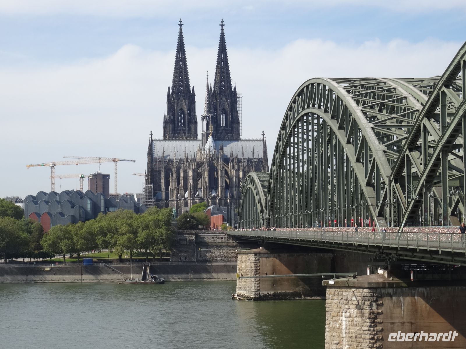 Blick von Köln Deutz auf den Kölner Dom &ndash; &copy;  (Eberhardt TRAVEL)