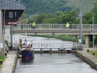Schleusung auf der Mosel &ndash; &copy; Hans-Joachim Trutz (Eberhardt TRAVEL)