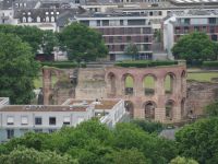 Trier: Blick vom Petrisberg auf die Kaiser - Thermen &ndash; &copy; Hans-Joachim Trutz (Eberhardt TRAVEL)