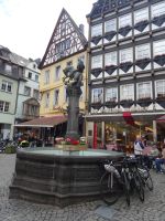 Cochem - Marktbrunnen aus dem 17. Jahrhundert &ndash; &copy; Hans-Joachim Trutz (Eberhardt TRAVEL)