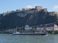 Koblenz : Blick auf die Festung Ehrenbreitstein &ndash; &copy; Hans-Joachim Trutz (Eberhardt TRAVEL)