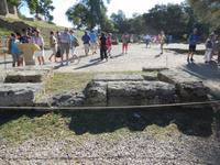 Hier wird das Olympische Feuer entfacht