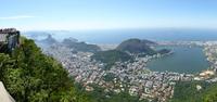 Blick auf Rio vom Corcovado aus