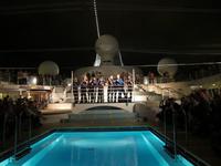 Willkommensshow auf der AIDA