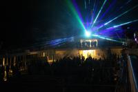Lasershow auf der AIDA