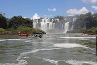 Iguazú-Wasserfälle - Blick auf die Wasserfälle