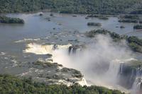 Iguazú-Wasserfälle - Blick aus dem Helikopter