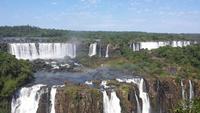 Iguazú-Wasserfälle - Blick von der brasilianischen Seite