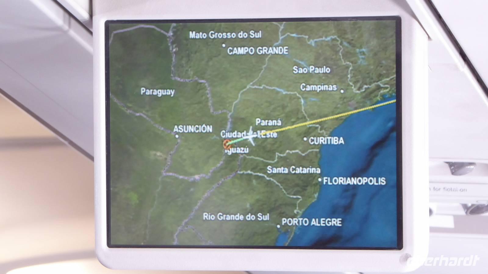 Flug von Rio de Janeiro nach Iguazu