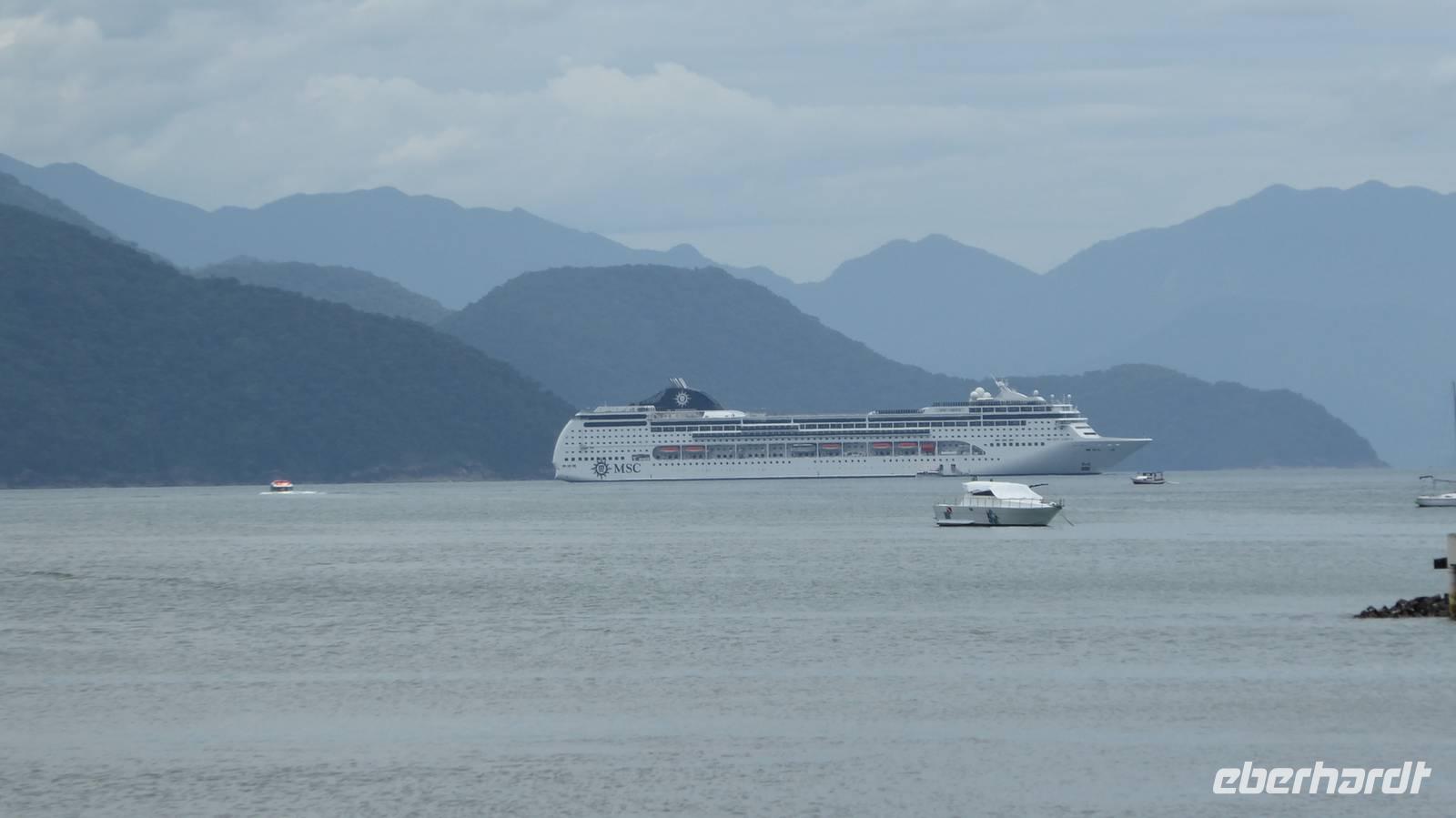MSC Lirica in Ubatuba