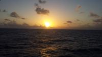 Sonnenuntergang auf See
