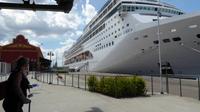 im Hafen von Rio mit der MSC Lirica