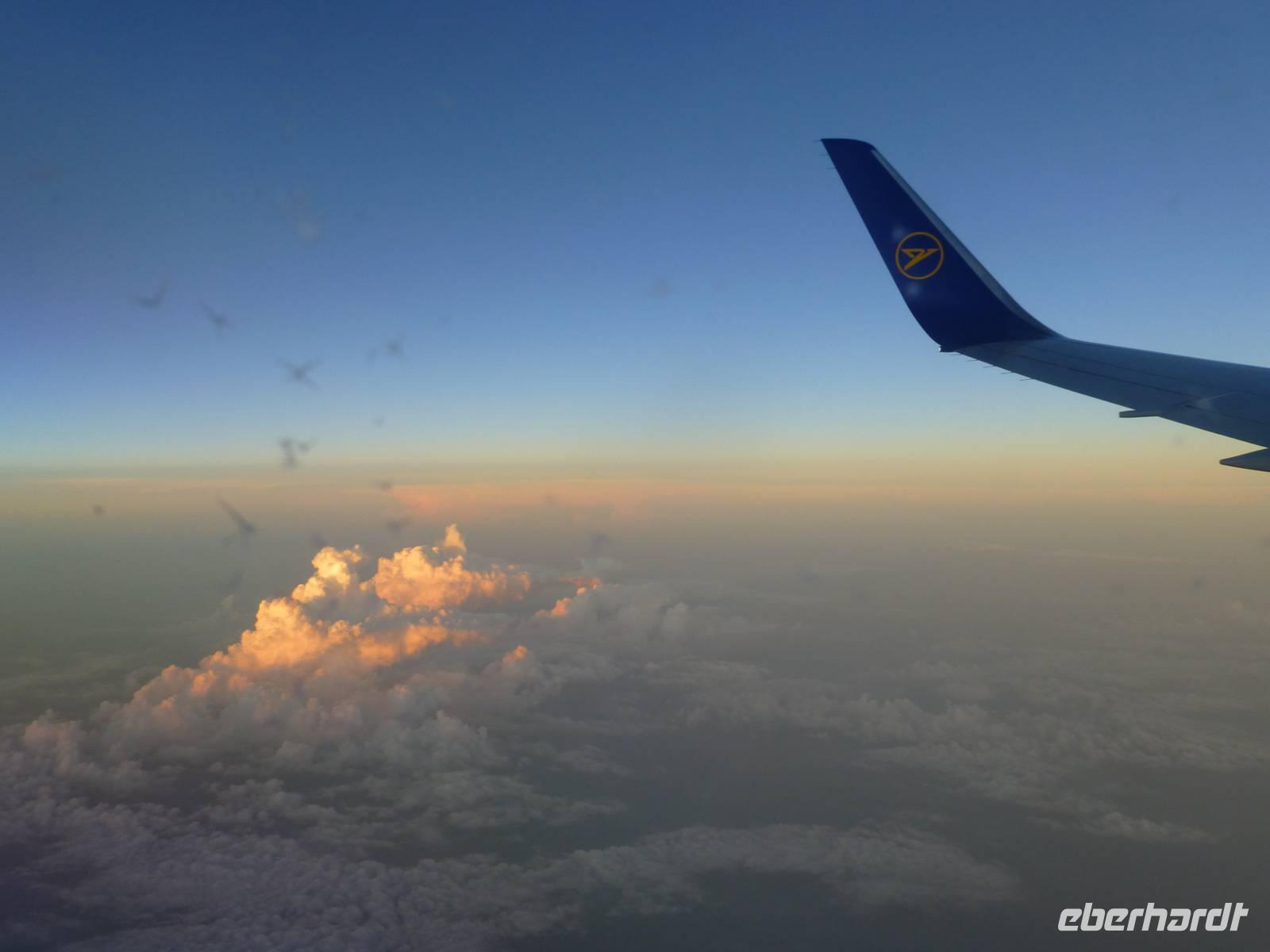 ... wir sind im Anflug