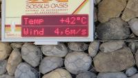 0535 Ausflug nach Sossovlei - Temperatur um 12.00 Uhr
