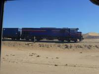 Swakopmund - es gibt doch Züge in Namibia