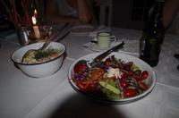 Abendessen in der Alte Kalköfen Lodge