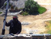 Fellmütze bei Sonnenschein