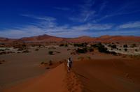 Aufstieg zur Düne Big Mama