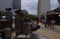 Windhoek - Meteoritenbrunnen