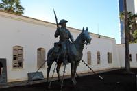 Deutscher Reiter in Windhoek