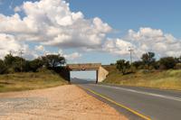 Bahnbrücke vor Windhoek