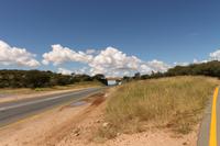 Bahnbrücke vor Windhoek