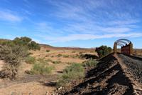 Bahnbrücke in den Karasbergen