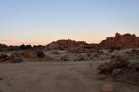 Sonnenuntergang in der Canyon Lodge