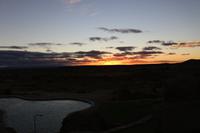 Sonnenuntergang in der Canyon Lodge