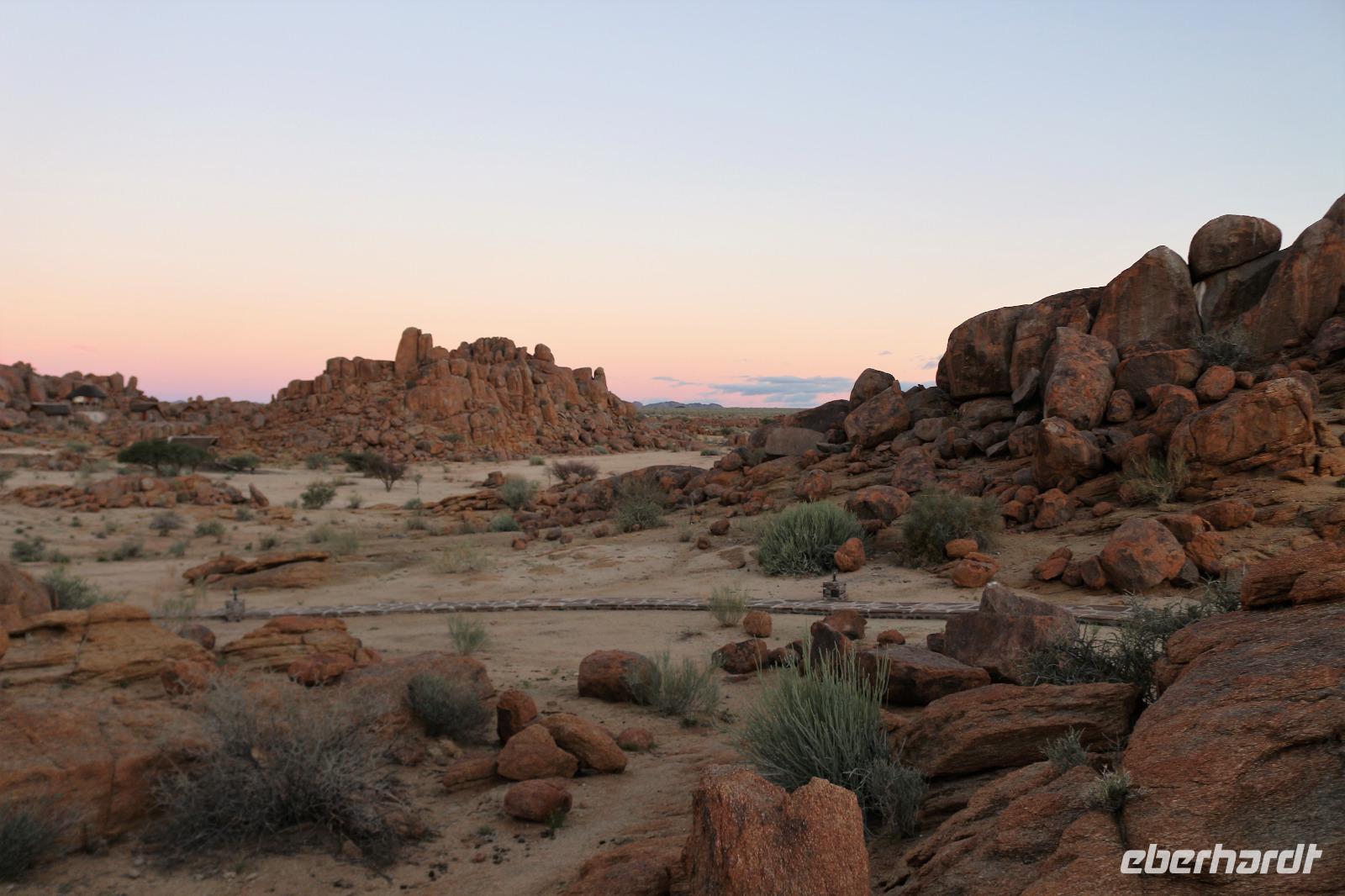 Sonnenuntergang in der Canyon Lodge