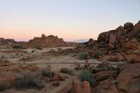 Sonnenuntergang in der Canyon Lodge