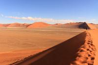 Wanderung auf die Düne 45 im Namib Naukluft Nationalpark