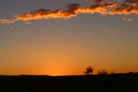 Sonnenuntergang in der Namib