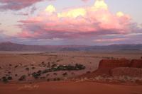 Blick auf die Namib Desert Lodge