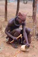 Besuch eines Himbadorfes (Living Museum)