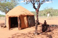 Besuch eines Himbadorfes