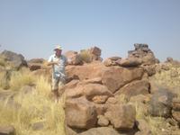 Reiseleitung René am Spielplatz der Giganten