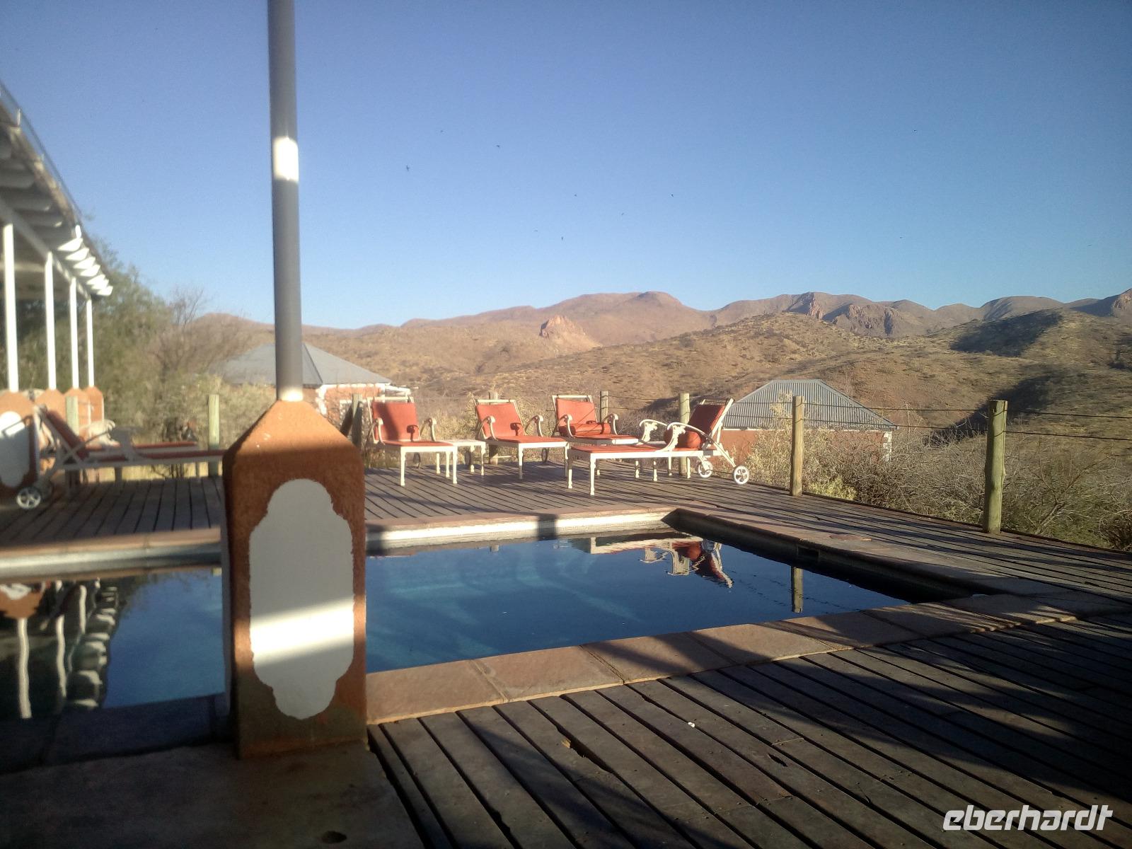 Letzter Sundowner in Windhoek